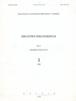 Hrvatska bibliografija. Niz C. Serijske publikacije 1. 1992
