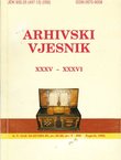 Arhivski vjesnik XXXV-XXXVI/1991-1992
