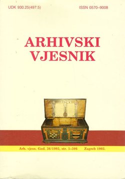 Arhivski vjesnik 36/1993