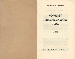 Povijest isusovačkoga reda I. 1540-1773