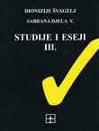 Sabrana djela V. Studije i eseji III.