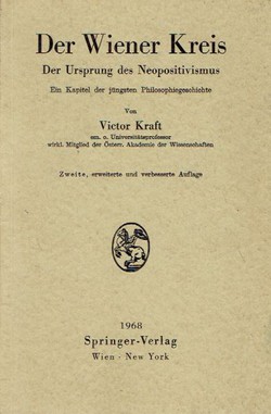 Der Wiener Kreis. Der Ursprung des Neopositivismus
