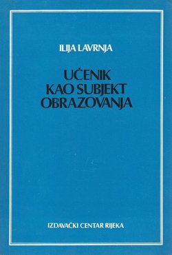 Učenik kao subjekt obrazovanja