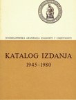 Katalog izdanja 1945-1980