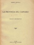 La provincia del Carnaro. Saggio geografico