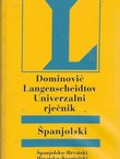 Dominović Langenscheidtov univerzalni rječnik. Španjolski. Španjolsko-hrvatski, hrvatsko-španjolski