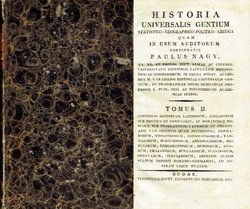 Historia universalis gentium statistico-geographico-politico-critika II.