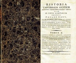 Historia universalis gentium statistico-geographico-politico-critika II.