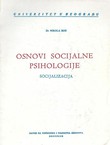 Osnovi socijalne psihologije. Socijalizacija (5.izd.)