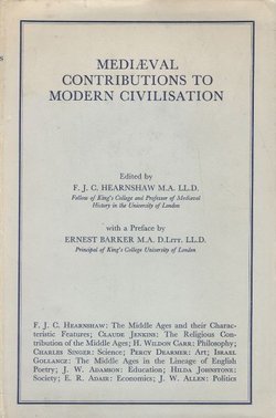 Medieval Contributions to Modern Civilisation