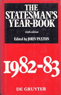 The Statesman's Year-Book  (119th Ed.)