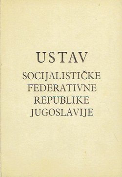 Ustav Socijalističke Federativne Republike Jugoslavije