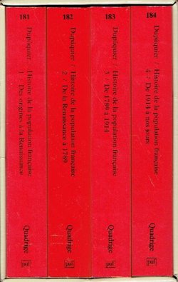 Histoire de la population francaise I-IV