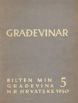 Građevinar II/5/1950