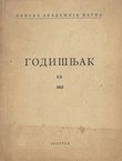 Godišnjak SAN LX/1953