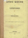 Opis Bosne i Hercegovine (2.pregl. i dop.izd.)