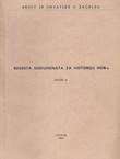 Regesta dokumenata za historiju NOB-e IV.
