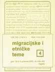 Migracijske i etničke teme 18/4/2002