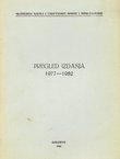 Pregled izdanja Akademije nauka i umjetnosti Bosne i Hercegovine 1977-1982