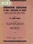 Osnova zakona za odgoj i obrazovanje sve mladeži
