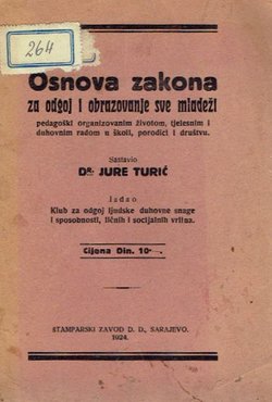 Osnova zakona za odgoj i obrazovanje sve mladeži