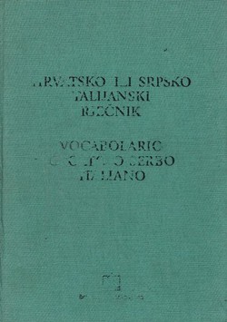 Hrvatsko ili srpsko-talijanski rječnik (6.dop.izd.)