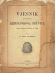 Vjesnik Hrvatskoga arheološkoga društva. Nove serije III/1898