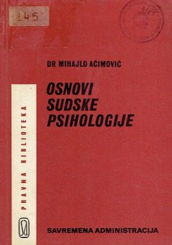 Osnovi sudske psihologije