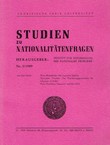 Studien zu Nationalitätenfragen 5/1989