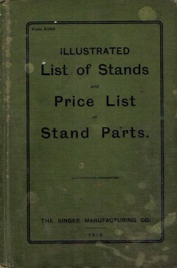 Illustrated List of Stands and Price List of Stand Parts