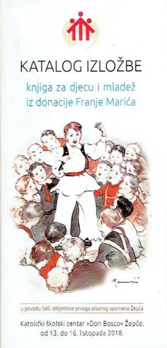 Katalog izložbe knjiga za djecu i mladež iz donacije Franje Marića