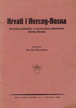 Hrvati i Herceg-Bosna (Povodom polemike o nacionalnoj pripadnosti Herceg-Bosne)