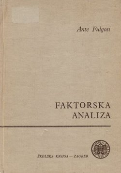 Faktorska analiza