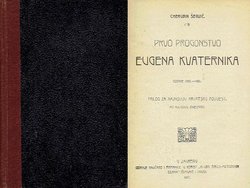 Prvo progonstvo Eugena Kvaternika godine 1858.-1860.