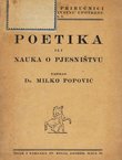 Poetika ili nauka o pjesništvu
