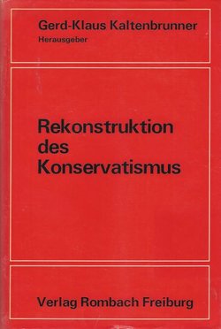 Rekonstruktion des Konservatismus