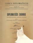 Codex diplomaticus Regni Croatiae, Dalmatiae et Slavoniae / Diplomatički zbornik Kraljevine Hrvatske, Dalmacije i Slavonije XVII.