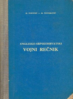 Englesko-srpskohrvatski vojni rečnik