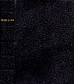 La sainte Bible (reliure en cuir)