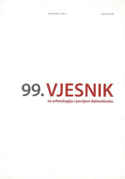 99. Vjesnik za arheologiju i povijest dalmatinsku