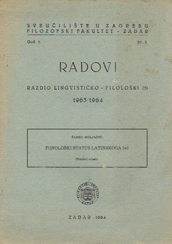 Fonološki status latinskoga (w)