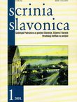 Scrinia slavonica 1/2001