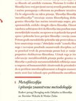 Metafilozofija i pitanja znanstvene metodologije