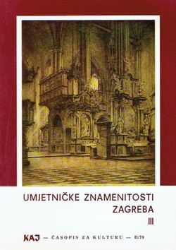 Umjetničke znamenitosti Zagreba III. (Kaj II/79)