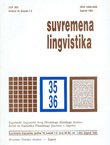Suvremena lingvistika 35-36/1993
