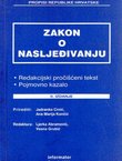 Zakon o nasljeđivanju (2.izd.)