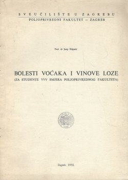 Bolesti voćaka i vinove loze
