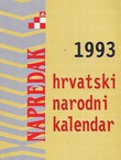 Napredak. Hrvatski narodni kalendar 41/1993