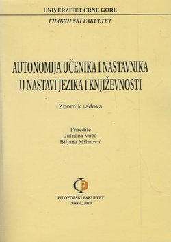 Autonomija učenika i nastavnika u nastavi jezika i književnosti