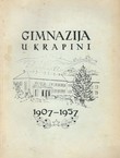 Gimnazija u Krapini 1907-1957